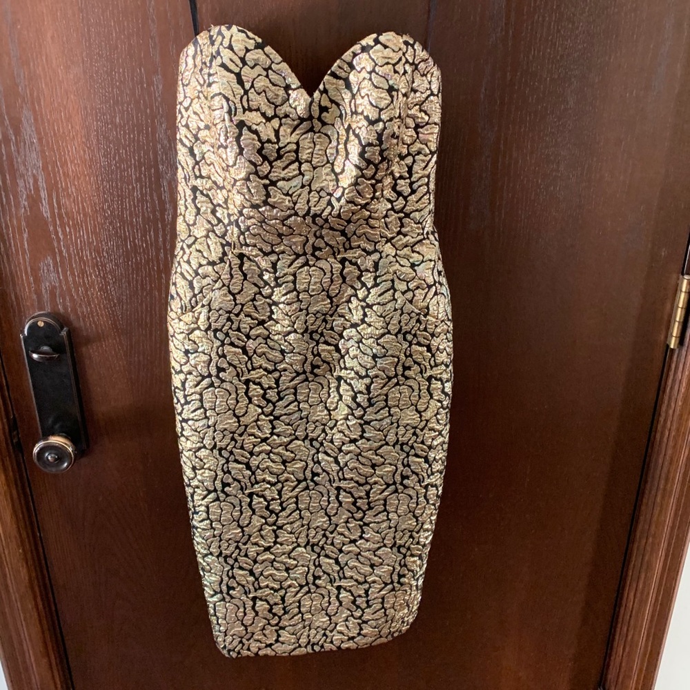 Gold Saks Fifth Ave Dress